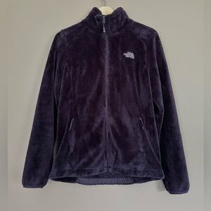 {The North Face} Osito Fleece Jacket in Dark Purple - Womens Medium